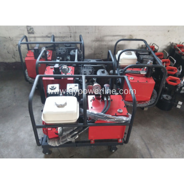 Hydraulic hose crimping machine